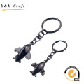 Embossed Horse Logo Matel Keyring (Y03641)